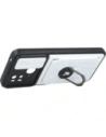 Kup Bizon Case Camshield Card Slot Ring Xiaomi Redmi 10C alb - BIZ2189 - {ean13} - Sklep Home Screen