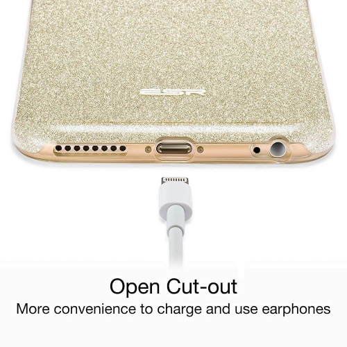 Kup ESR Apple Case Glitter Shine iPhone 6/6s 4.7 Rose Gold - ESR156RS - {ean13} - Sklep Home Screen