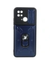 Bizon Case Camshield Card Slot Ring Xiaomi Redmi 10C albastru marin