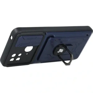 Kup Etui Bizon Case Camshield Card Slot Ring do Xiaomi Redmi 10C granatowe - BIZ2190 - {ean13} - Sklep Home Screen