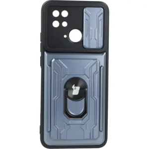 Kup Etui Bizon Case Camshield Card Slot Ring do Xiaomi Redmi 10C szare - BIZ2191 - {ean13} - Sklep Home Screen