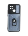 Bizon Case Camshield Kartensteckplatz Ring Xiaomi Redmi 10C grau