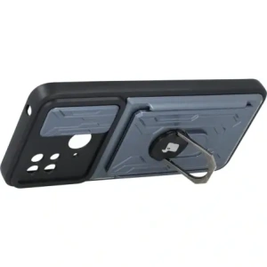 Kup Etui Bizon Case Camshield Card Slot Ring do Xiaomi Redmi 10C szare - BIZ2191 - {ean13} - Sklep Home Screen