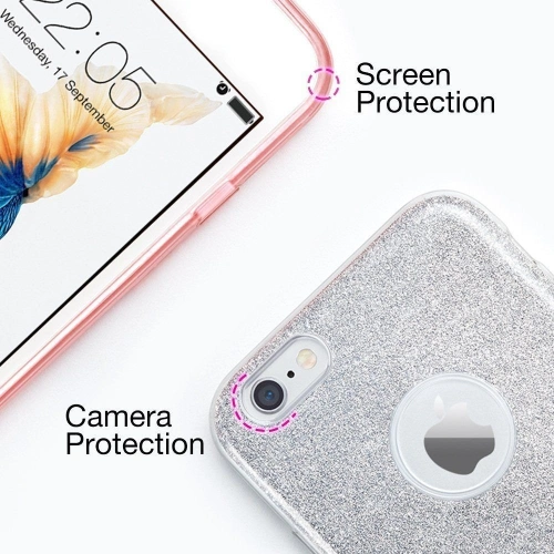 Kup ESR Apple Case Glitter Shine iPhone 6/6s 4.7 Rose Gold - ESR156RS - {ean13} - Sklep Home Screen