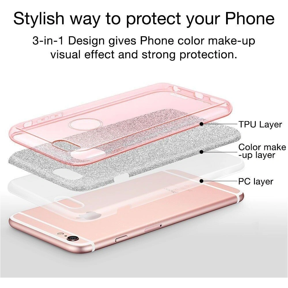 Etui ESR Glitter Shine Apple iPhone 6/6s 4.7 Rose Gold