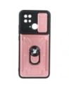 Bizon Case Camshield Kartensteckplatz Ring Xiaomi Redmi 10C hellpink