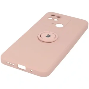 Kup Etui Bizon Case Silicone Ring Sq do Redmi 10C jasnoróżowe - BIZ2197 - {ean13} - Sklep Home Screen