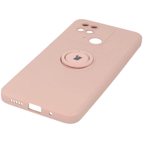 Kup Etui Bizon Case Silicone Ring Sq do Redmi 10C jasnoróżowe - BIZ2197 - {ean13} - Sklep Home Screen