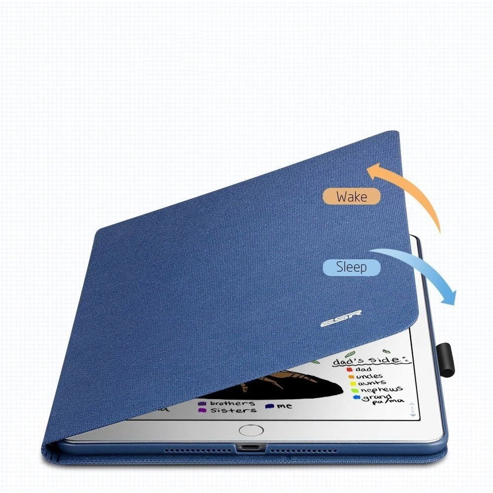 Etui ESR Simplicity Pencil Apple iPad 9.7 2017/2018 (5. i 6. generacji) Denimes