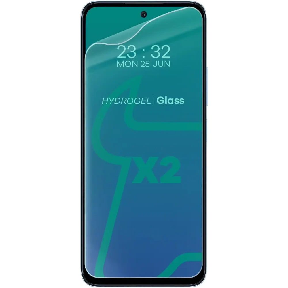 Folia hydrożelowa na ekran Bizon Glass Hydrogel do Redmi 12 [2 PACK]
