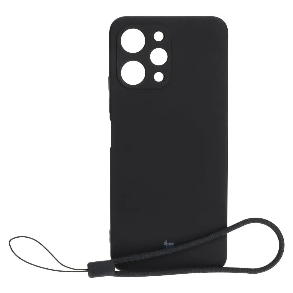 Etui Bizon Case Silicone do Xiaomi Redmi 12 czarne