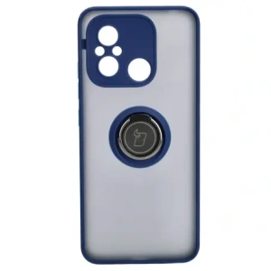 Kup Bizon Case Hybrid Ring Xiaomi Redmi 12C füstös navy kék kerettel - BIZ2203 - {ean13} - Sklep Home Screen