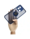 Buy Bizon Case Hybrid Ring Xiaomi Redmi 12C smoky with a navy blue frame - BIZ2203 - {ean13} - Home Screen Store Europe