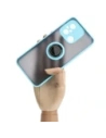 Buy Bizon Case Hybrid Ring Xiaomi Redmi 12C smoky with a light blue frame - BIZ2206 - {ean13} - Home Screen Store Europe