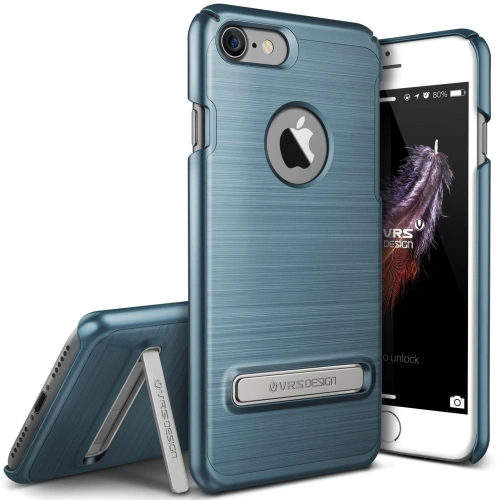 Etui VRS Design Simpli Lite iPhone 7 Steel Blue
