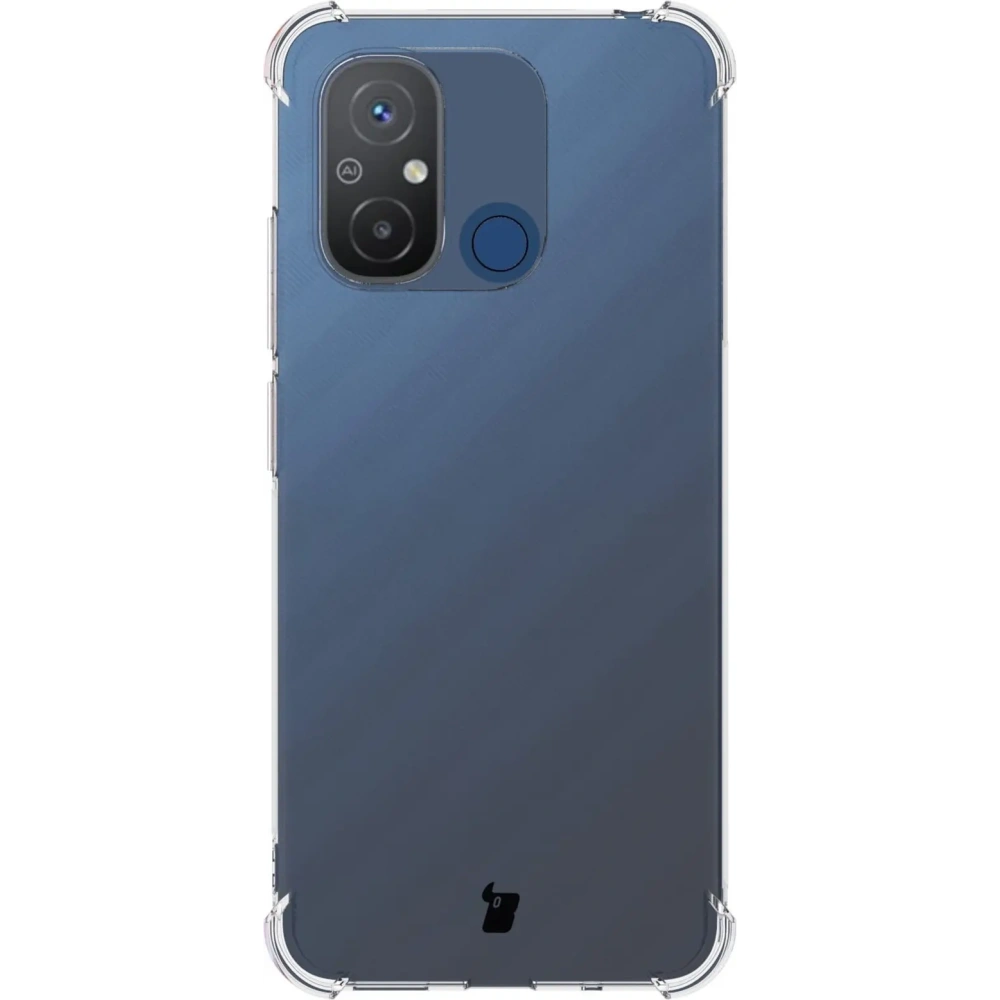 Etui + 2x szkło na ekran Bizon Case Clear Pack do Xiaomi Redmi 12C przezroczyste