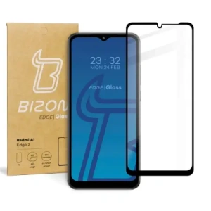 Kup Szkło hartowane Bizon Glass Edge 2 do Redmi A1 czarne - BIZ2210 - {ean13} - Sklep Home Screen
