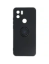 Etui Bizon Case Silikonový kroužek pro Redmi A1 černé