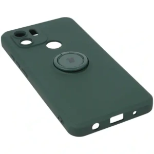 Bizon Case Silicone Ring Redmi A1 dark green