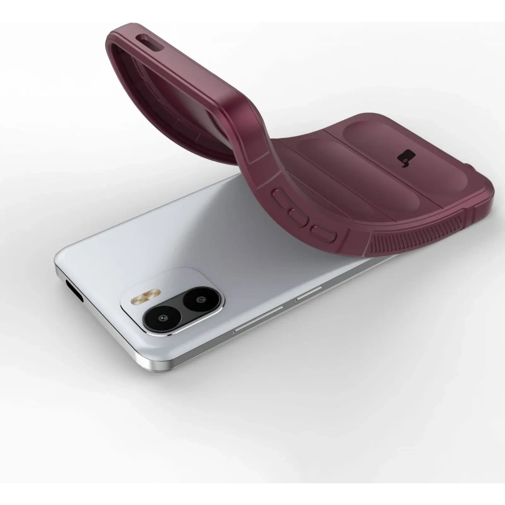 Pancerne etui Bizon Case Tur do Xiaomi Redmi A1 ciemnofioletowe