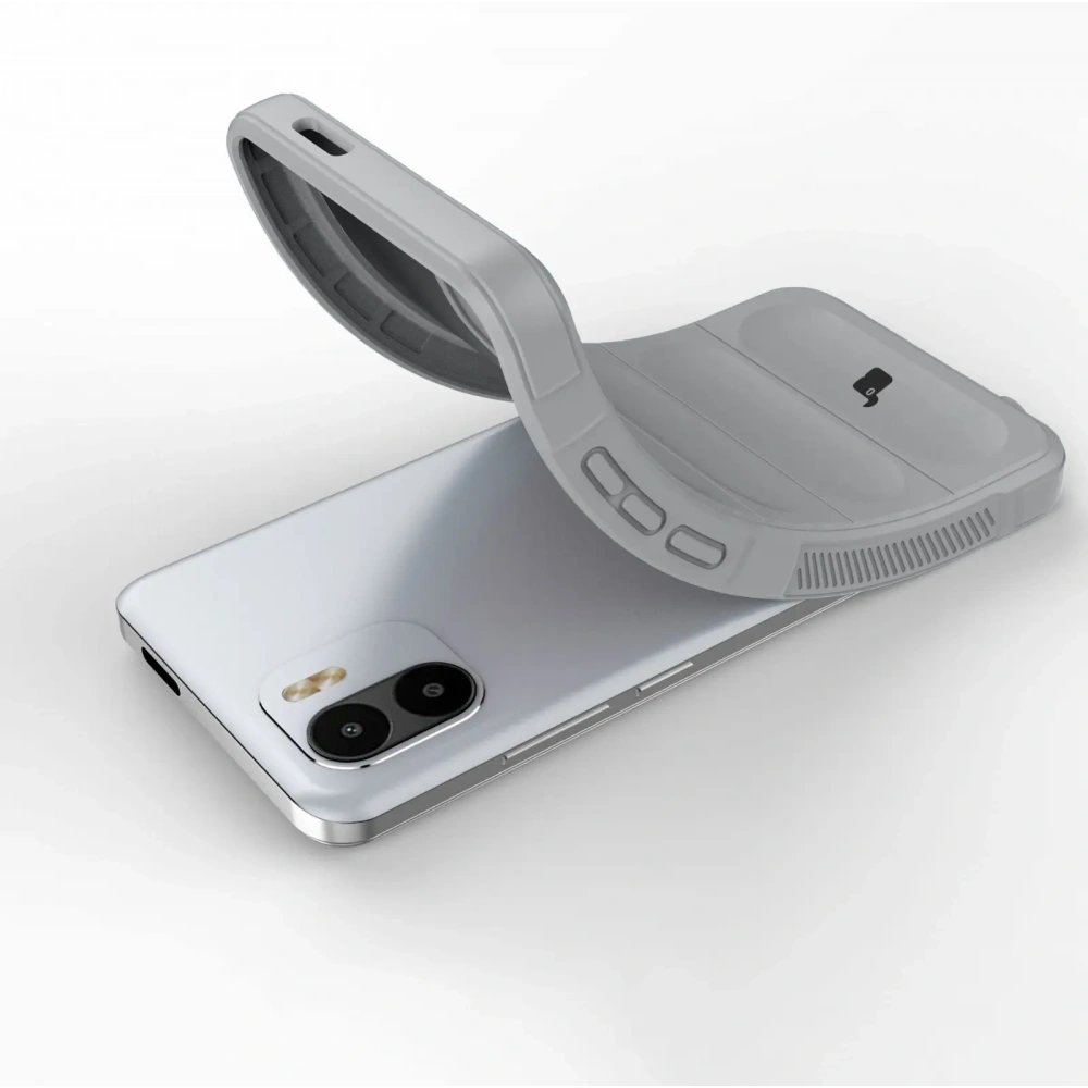 Pancerne etui Bizon Case Tur do Xiaomi Redmi A1 jasnoszare