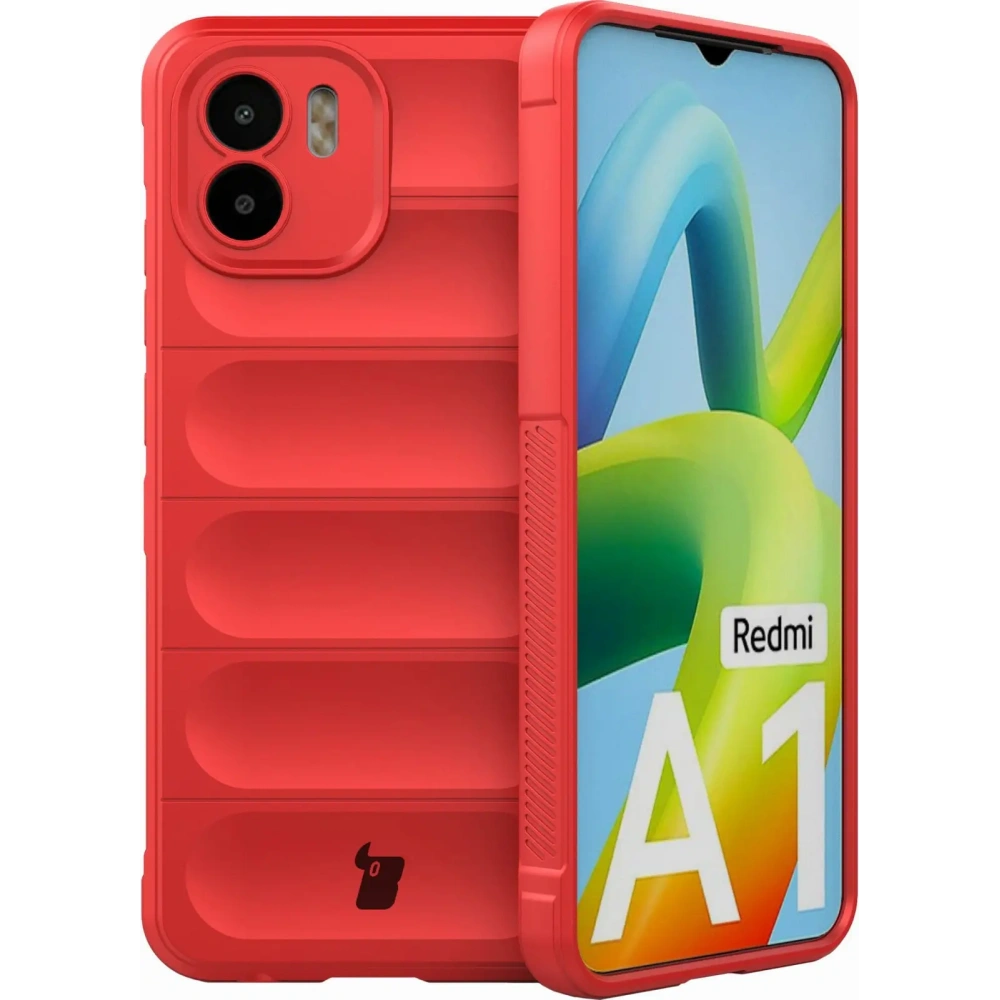 Pancerne etui Bizon Case Tur do Xiaomi Redmi A1 czerwone