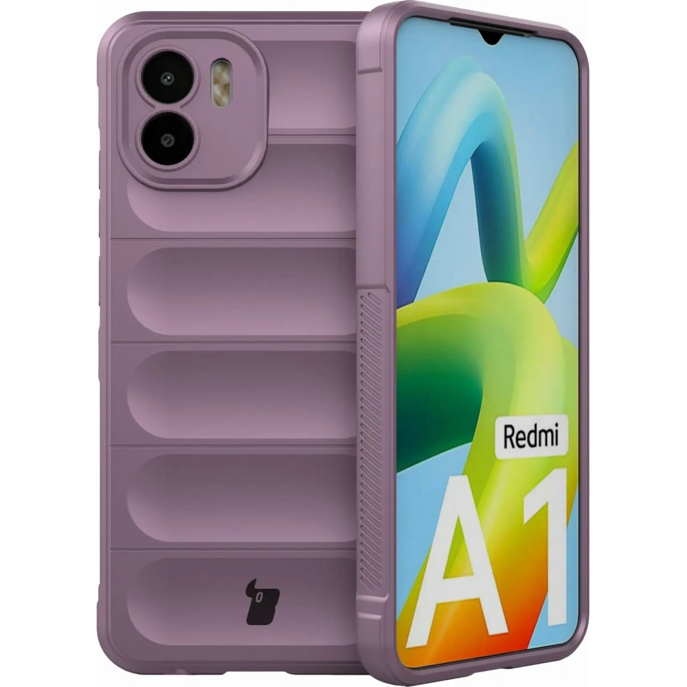 Pancerne etui Bizon Case Tur do Xiaomi Redmi A1 jasnofioletowe