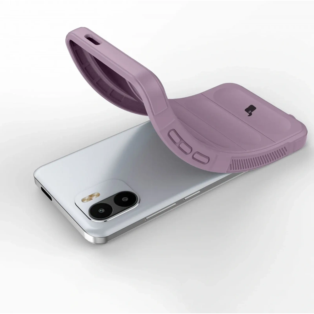 Pancerne etui Bizon Case Tur do Xiaomi Redmi A1 jasnofioletowe