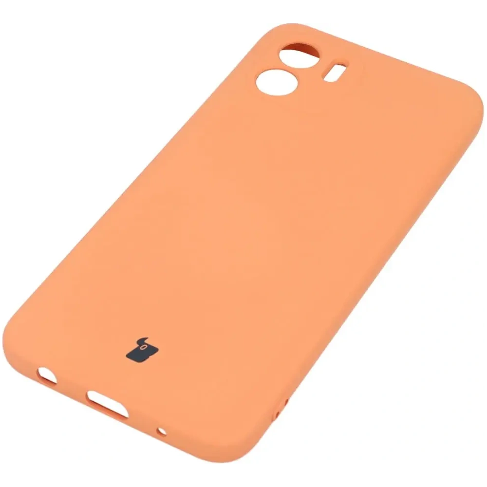 Etui Bizon Case Silicone do Xiaomi Redmi A1 pomarańczowe