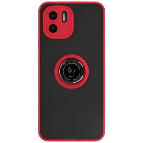 Kup Bizon Case Hybrid Ring Xiaomi Redmi A1 fumuriu cu un cadru roșu - BIZ2231 - {ean13} - Sklep Home Screen