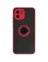 Kup Bizon Case Hybrid Ring Xiaomi Redmi A1 fumuriu cu un cadru roșu - BIZ2231 - {ean13} - Sklep Home Screen