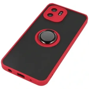 Kup Etui z uchwytem na palec Bizon Case Hybrid Ring do Xiaomi Redmi A1 przydymione z czerwoną ramką - BIZ2231 - {ean13} - Sklep Home Screen