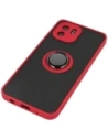 Kup Bizon Case Hybrid Ring Xiaomi Redmi A1 fumuriu cu un cadru roșu - BIZ2231 - {ean13} - Sklep Home Screen