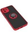 Kup Bizon Case Hybrid Ring Xiaomi Redmi A1 fumuriu cu un cadru roșu - BIZ2231 - {ean13} - Sklep Home Screen