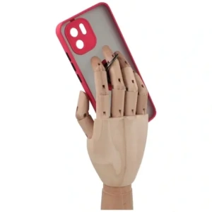 Kup Bizon Case Hybrid Ring Xiaomi Redmi A1 fumuriu cu un cadru roșu - BIZ2231 - {ean13} - Sklep Home Screen