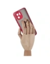 Buy Bizon Case Hybrid Ring Xiaomi Redmi A1 smoky with a red frame - BIZ2231 - {ean13} - Home Screen Store Europe