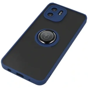 Kup Bizon Case Hybrid Ring Xiaomi Redmi A1 fumuriu cu un cadru albastru închis - BIZ2232 - {ean13} - Sklep Home Screen