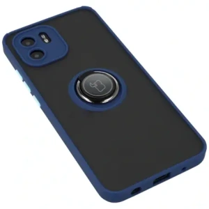 Kup Bizon Case Hybrid Ring Xiaomi Redmi A1 fumuriu cu un cadru albastru închis - BIZ2232 - {ean13} - Sklep Home Screen