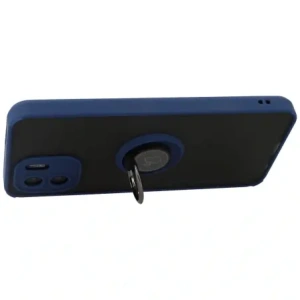 Kup Bizon Case Hybrid Ring Xiaomi Redmi A1 fumuriu cu un cadru albastru închis - BIZ2232 - {ean13} - Sklep Home Screen