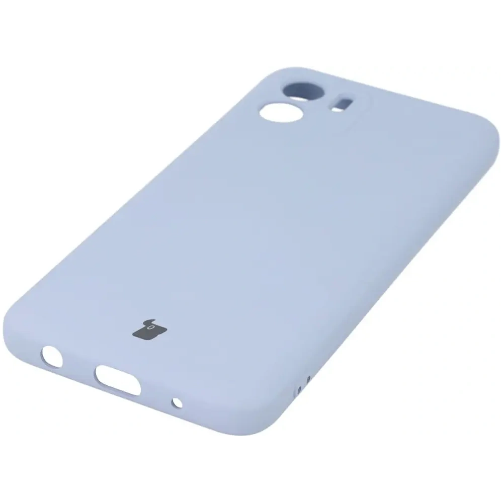 Etui Bizon Case Silicone do Xiaomi Redmi A1 jasnofioletowe