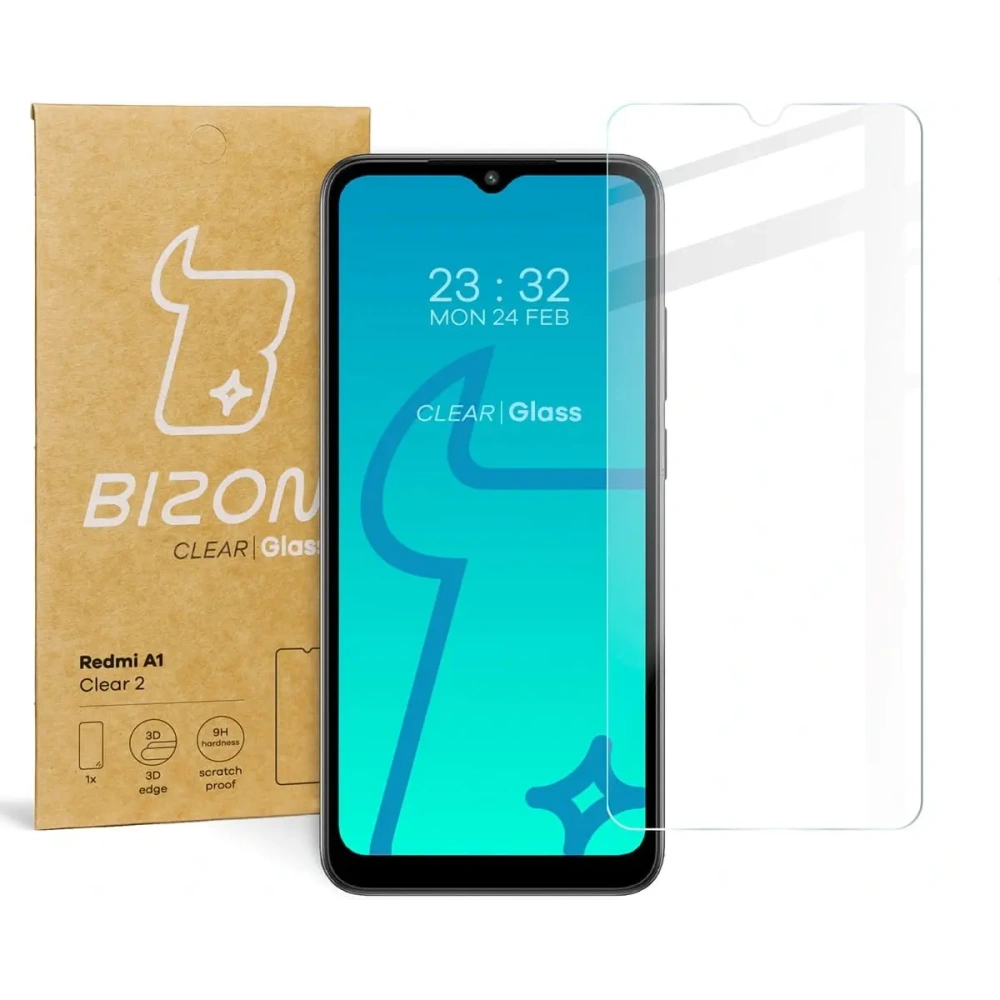 Szkło hartowane Bizon Glass Clear 2 do Redmi A1