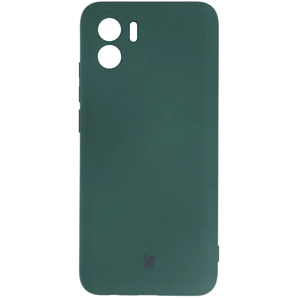 Etui Bizon Case Silicone do Xiaomi Redmi A1 ciemnozielone