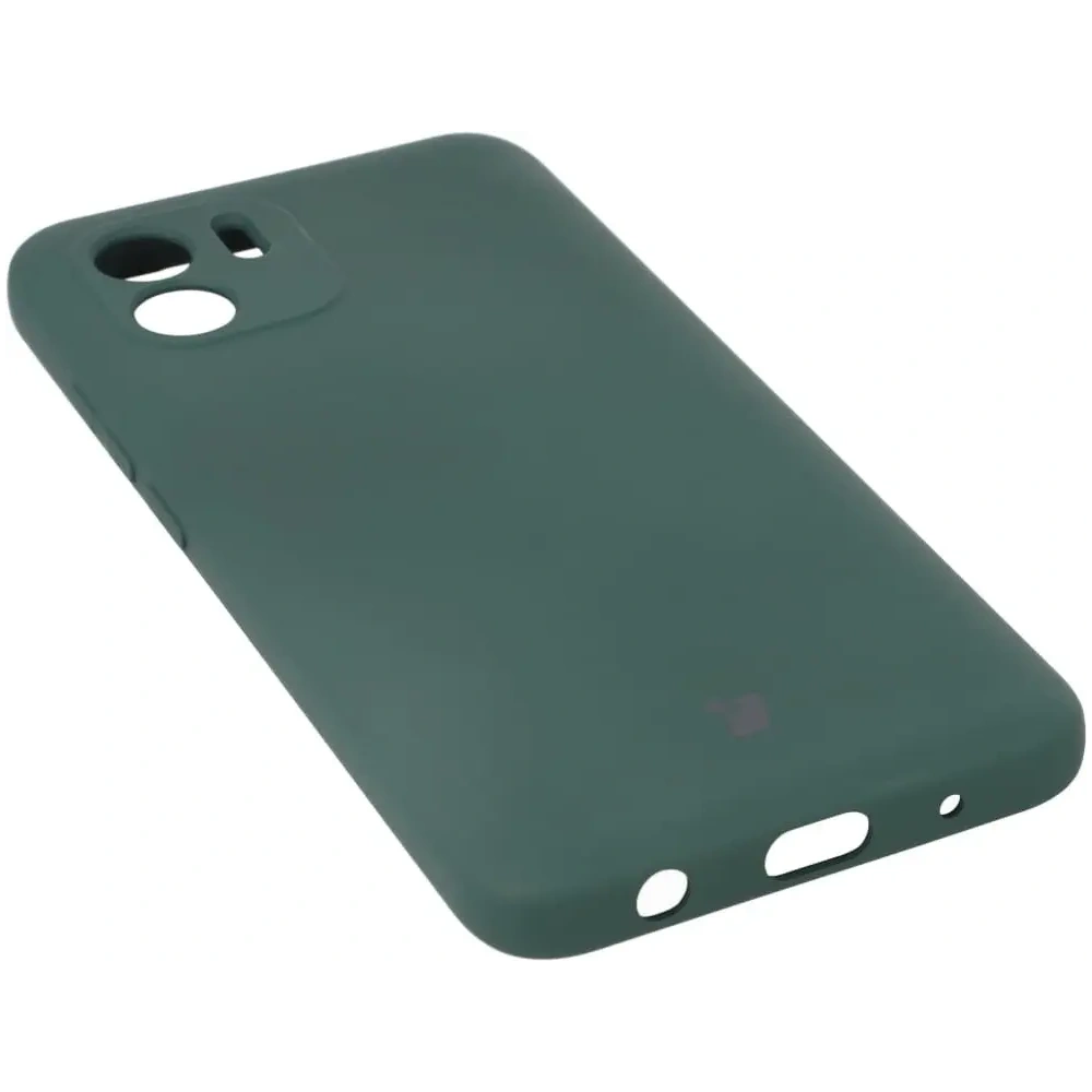 Etui Bizon Case Silicone do Xiaomi Redmi A1 ciemnozielone