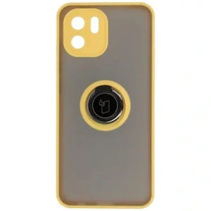 Kup Bizon Case Hybrid Ring Xiaomi Redmi A1 fumurie cu un cadru galben - BIZ2239 - {ean13} - Sklep Home Screen