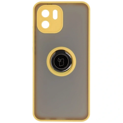 Kup Bizon Case Hybrid Ring Xiaomi Redmi A1 fumurie cu un cadru galben - BIZ2239 - {ean13} - Sklep Home Screen