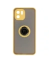 Kup Bizon Case Hybrid Ring Xiaomi Redmi A1 fumurie cu un cadru galben - BIZ2239 - {ean13} - Sklep Home Screen