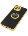 Buy Bizon Case Hybrid Ring Xiaomi Redmi A1 smoky with a yellow frame - BIZ2239 - {ean13} - Home Screen Store Europe