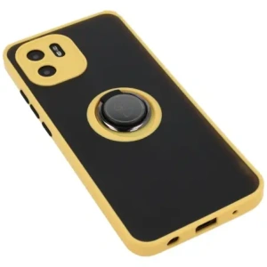 Kup Bizon Case Hybrid Ring Xiaomi Redmi A1 fumurie cu un cadru galben - BIZ2239 - {ean13} - Sklep Home Screen