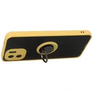 Kup Bizon Case Hybrid Ring Xiaomi Redmi A1 fumurie cu un cadru galben - BIZ2239 - {ean13} - Sklep Home Screen