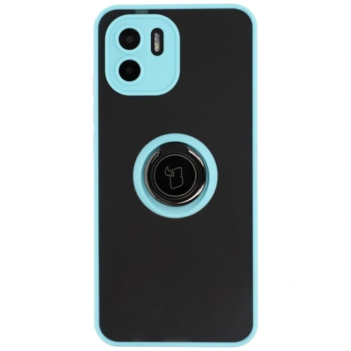 Kup Bizon Case Hybrid Ring Xiaomi Redmi A1 fumuriu cu un cadru bleu deschis - BIZ2240 - {ean13} - Sklep Home Screen